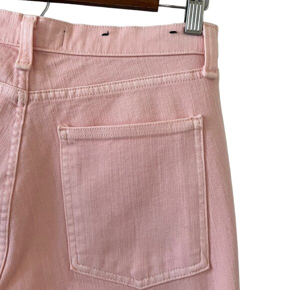 Veronica Beard Debbie Exposed Button Fly Skinny Jeans In Millenial Pink Size 27 - Picture 11 of 16